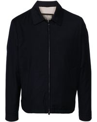 Corneliani - Spread-collar Zip-up Jacket - Lyst