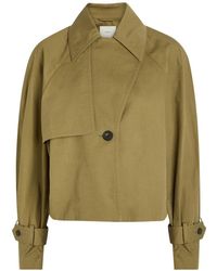 JOSEPH - Suber Light Oversized Cropped Jacket - Lyst