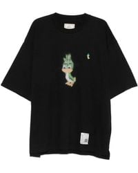 Maison Mihara Yasuhiro - T-Shirt À Imprimé Leon - Lyst