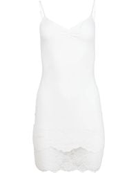 Fleur du Mal - Organic-Cotton Slip Dress - Lyst