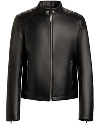 Bally - Klassische Lederjacke - Lyst