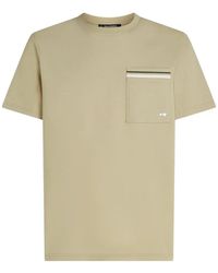 KARL LAGERFELD - Ikon Stripe Pocket T-Shirt - Lyst