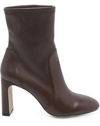 Stuart Weitzman - Babette Round-Toe Ankle Boots - Lyst