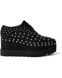 Stella McCartney - Elyse Studded Derby Shoes - Lyst