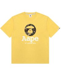 Aape By A Bathing Ape - Graphic-Print T-Shirt - Lyst