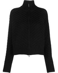 Fabiana Filippi - Zip-Up Cashmere Cardigan - Lyst