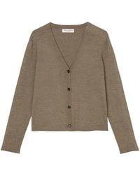 Marc O' Polo - V-Neck Button-Up Cardigan - Lyst
