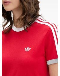 adidas - 3 Stripes Midi-Jurk - Lyst