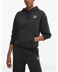 PUMA - Sudadera Con Capucha Y Logo Estampado - Lyst