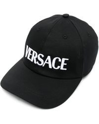 Versace - Logo-embroidered Baseball Cap - Lyst