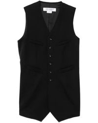Comme des Garçons - Button Vest Coat - Lyst