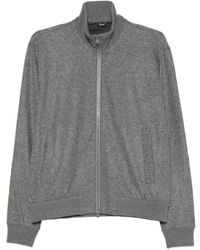 Herno - Zip-Up High-Neck Cardigan - Lyst