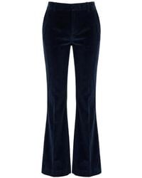 PT Torino - Elsa Corduroy Flared Trousers - Lyst
