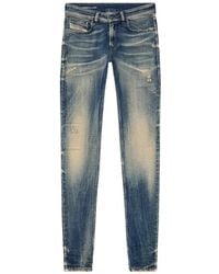 DIESEL - Skinny Jeans Low Waist 1979 Sleenker - Lyst