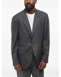 Brunello Cucinelli - Blazer Boutonné À Poches À Rabat - Lyst