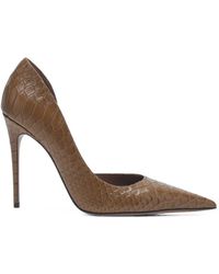 Paris Texas - Escarpins Vera À Effet Peau De Serpent - Lyst