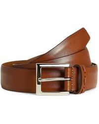 Kiton - Polished Leather Belt - Lyst