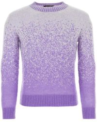 MCM - Two-Tone Knitted Sweater - Lyst