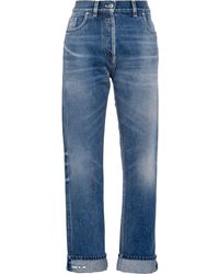 Prada - Five-pocket Denim Jeans - Lyst