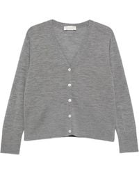Max Mara - Canditi V-Neck Button-Up Cardigan - Lyst