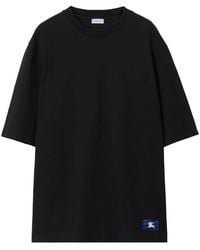 Burberry - Cotton T-Shirt - Lyst