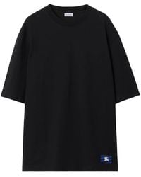Burberry - Cotton T-Shirt - Lyst