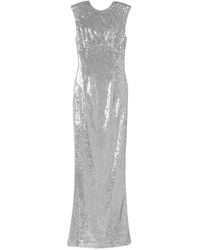 SILK LOVE & LACE - Jamila Sequin Maxi Dress - Lyst