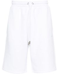 Off-White c/o Virgil Abloh - Arrow Cotton Jersey Shorts - Lyst