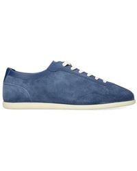 Brunello Cucinelli - Lace-Up Leather Sneakers - Lyst