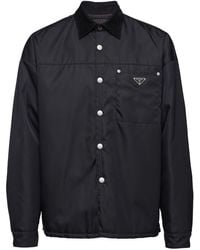 Prada - Re-nylon Shirt Jacket - Lyst