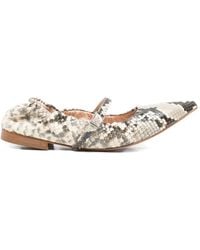 P.A.R.O.S.H. - Pointed-Toe Ballerina Shoes - Lyst