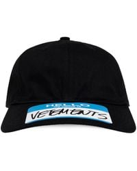 Vetements - Logo-Patch Cap - Lyst