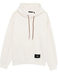 FIVE CM - Sudadera con capucha y costuras en contraste - Lyst