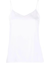 Fabiana Filippi - Basic Spaghetti-Straps Top - Lyst