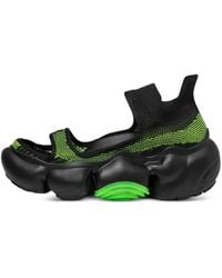 grounds - Moopie As1 Sandalen Mit Strickeinsatz - Lyst