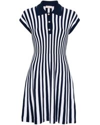 Liu Jo - Striped Pattern Dress - Lyst