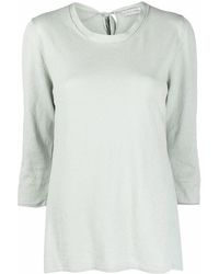 Le Tricot Perugia - Round Neck Long-sleeved T-shirt - Lyst