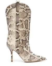 Paris Texas - Paloma Leather Boot - Lyst