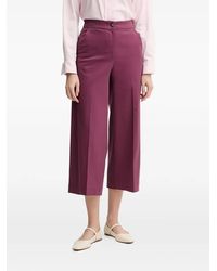 Benetton - Pantalon Court À Boutonnière - Lyst