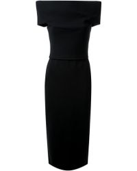 scanlan theodore one shoulder dress