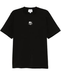 Lacoste - T-Shirt À Logo Imprimé - Lyst