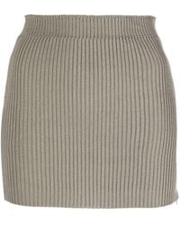 Paloma Wool - Ribbed-knit Mini Skirt - Lyst