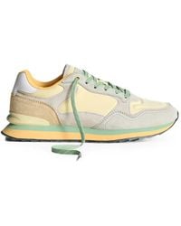 HOFF - Suede-Panelled Lace-Up Sneakers - Lyst