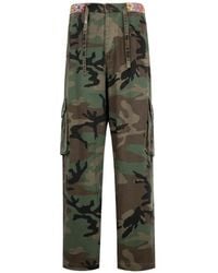NAHMIAS - Cargo Broek Met Camouflage Print - Lyst