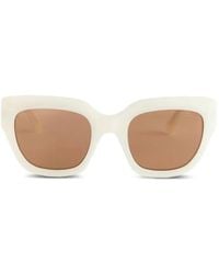 PUCCI - Sonnenbrille Mit Eckigem Gestell - Lyst