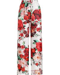 Dolce & Gabbana - Zijden Broek - Lyst