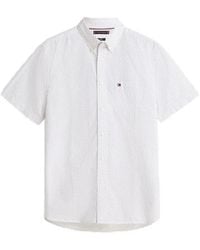Tommy Hilfiger - Printed Short-Sleeve Shirt - Lyst