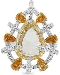 HYT Jewelry - Pear-Shaped Diamond Cocktail Ring - Lyst