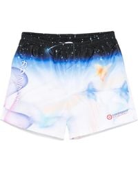 CASABLANCA - Galactic Connection Swim Shorts - Lyst