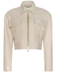 L'Agence - Micah Leather Jacket - Lyst
